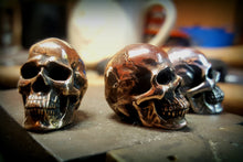 Rose Gold Plated Bronze Skull Control Knob